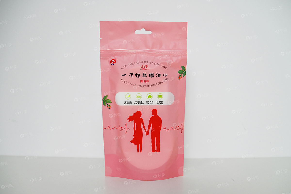 DISPOSABLE COUPLE COMPRESSED BATH TOWELMain picture No1张