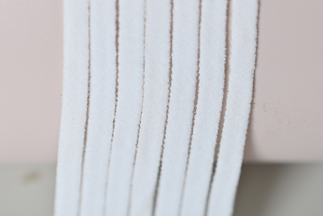 Fluffy seersucker elastic