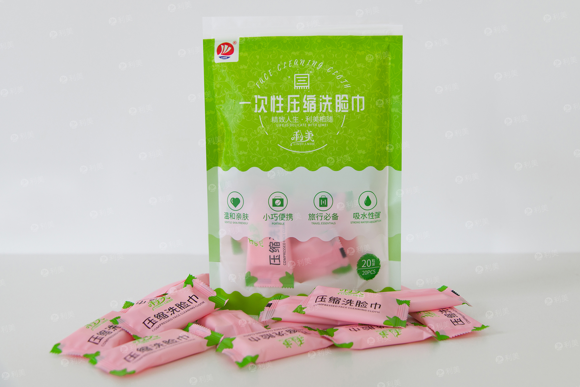 DISPOSABLE TRAVEL COMPRESSED FACE TOWELMain picture No1张
