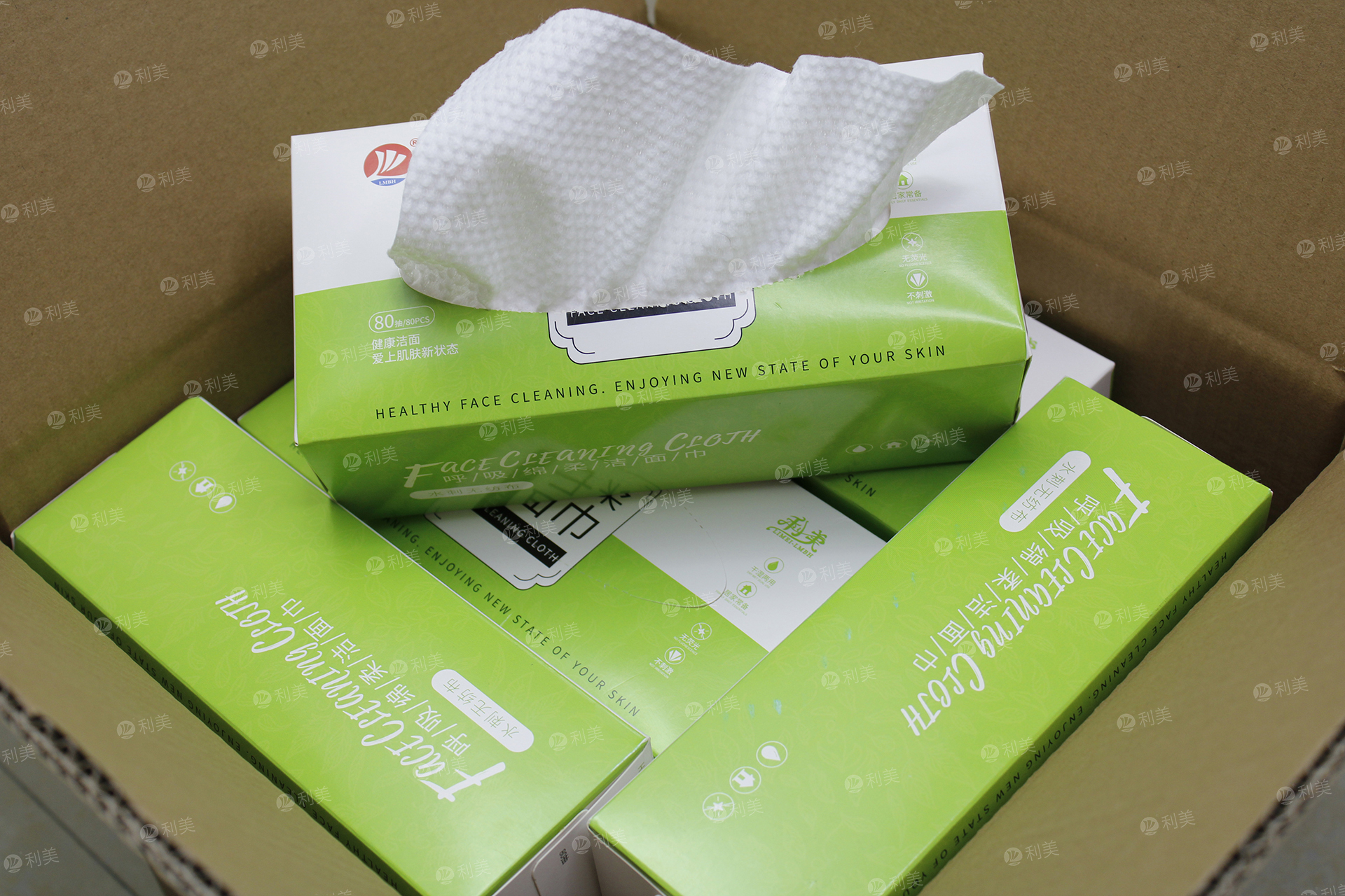 DRAW-OUT FACE TOWEL 80 PCSMain picture No3张