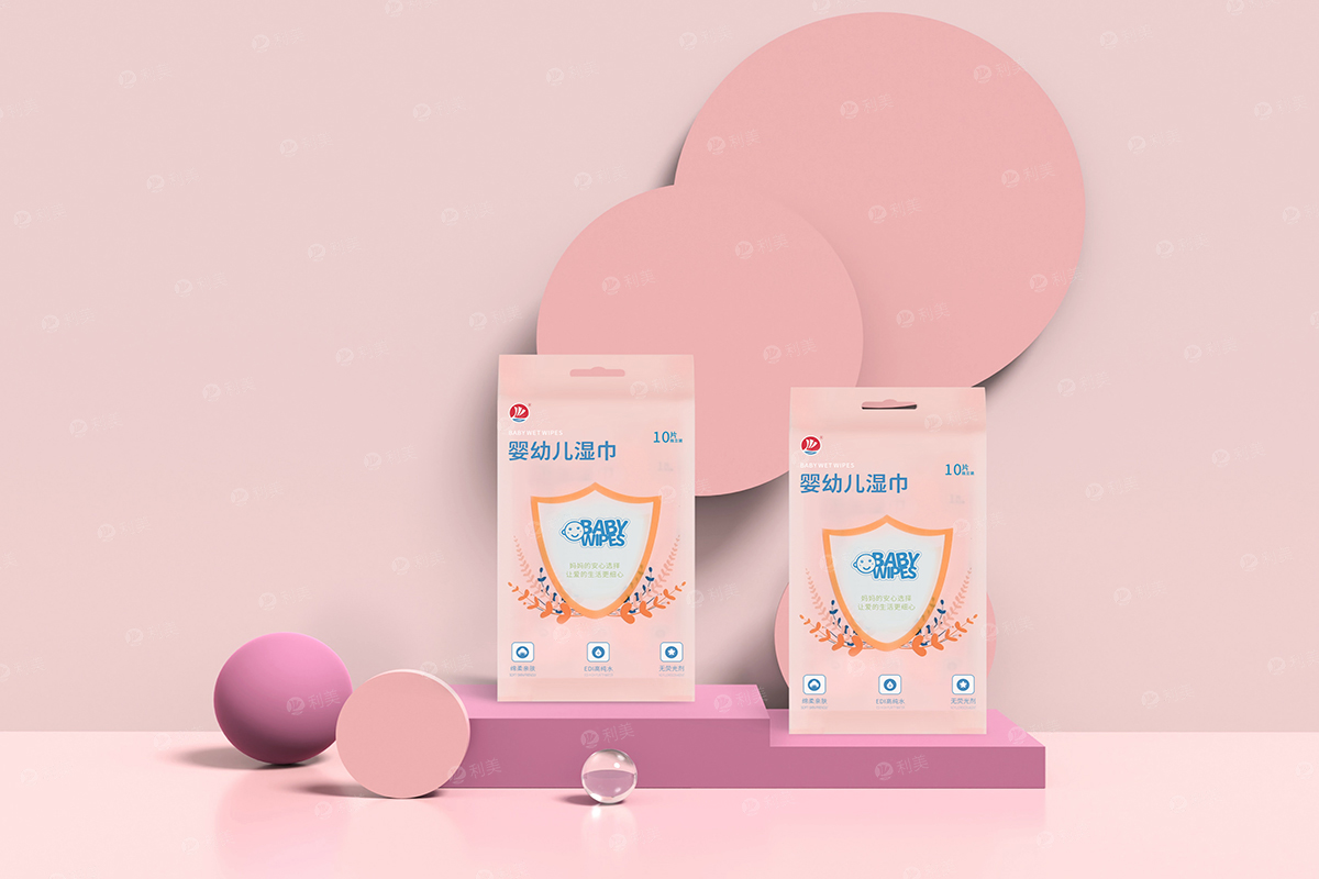 SINGLE PACK BABY WET WIPES OF FLOWER SERIESMain picture No1张