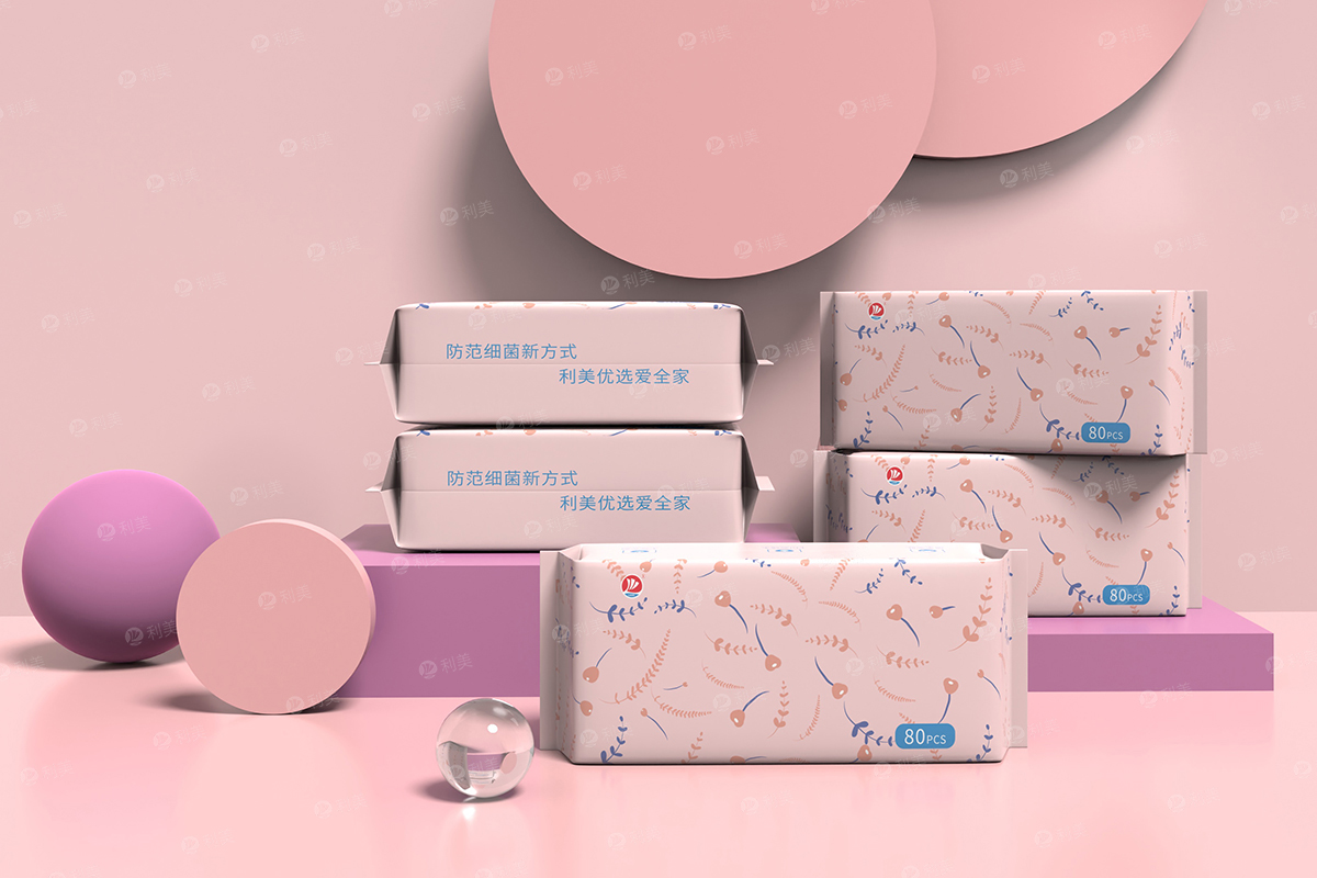 CLEANING WET WIPES OF FLOWER SERIES 80PCSMain picture No1张