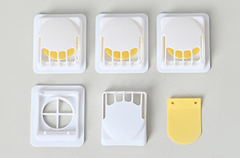 3M style square breathing valve