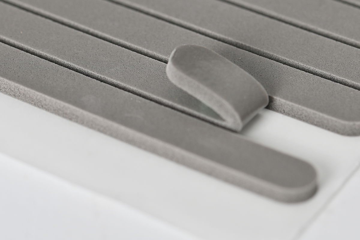 Grey latex sponge stripMain picture No4张